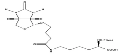Fmoc-D-Lys(Biyotin)-OH